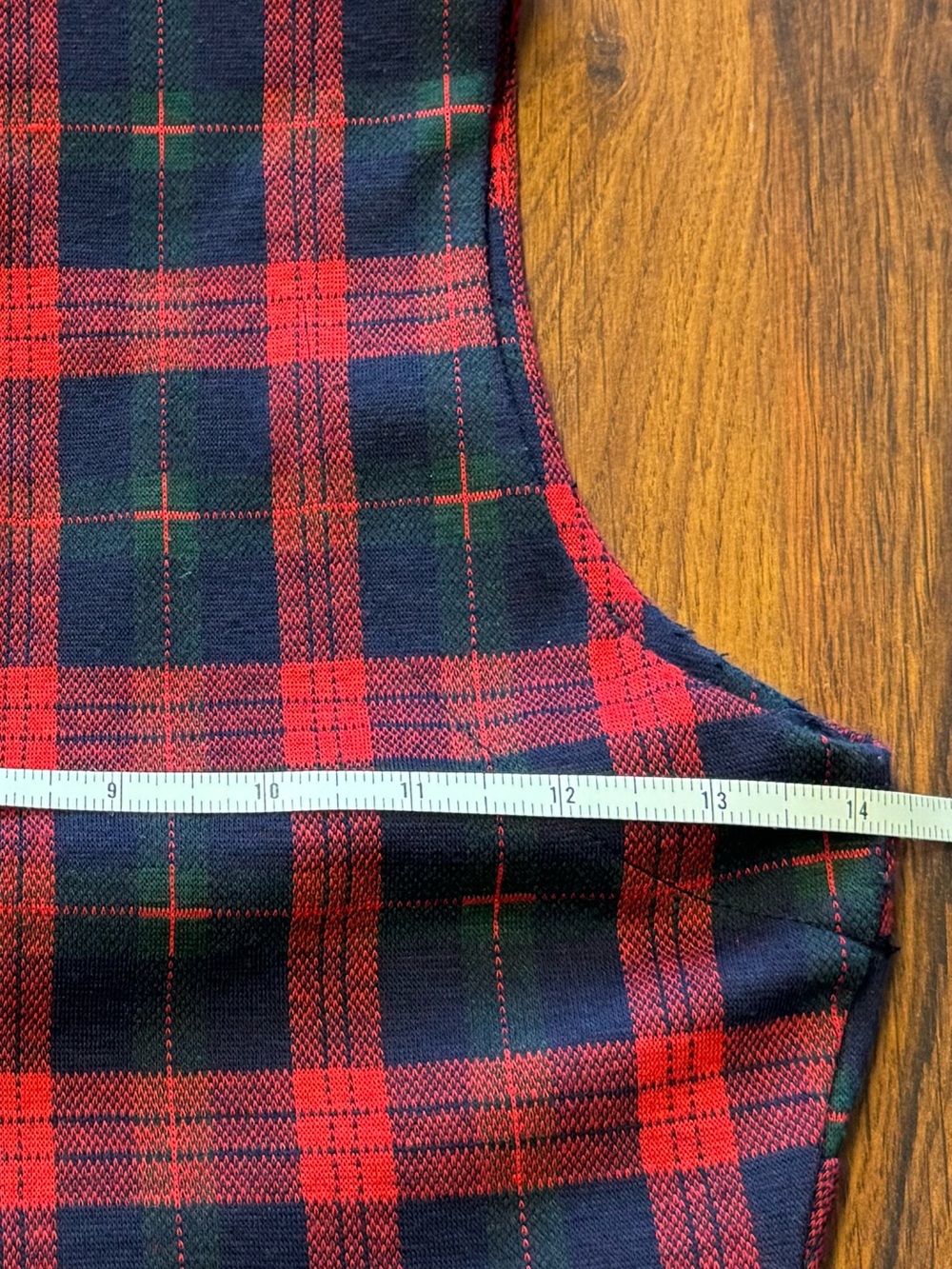 RD Plaid Sleeveless Dress – Size XS - Picture 6 of 7